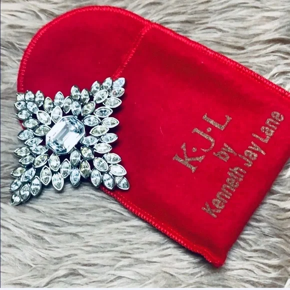 HP 🎉 Kenneth J. Lane Cruciform Brooch - Picture 6 of 7